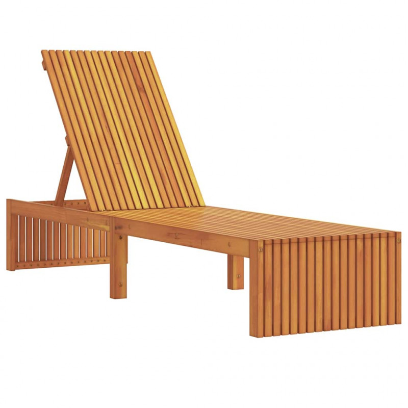 Leżak Olej Naturalny 200 x 55 x 94 cm Lite drewno akacjowe