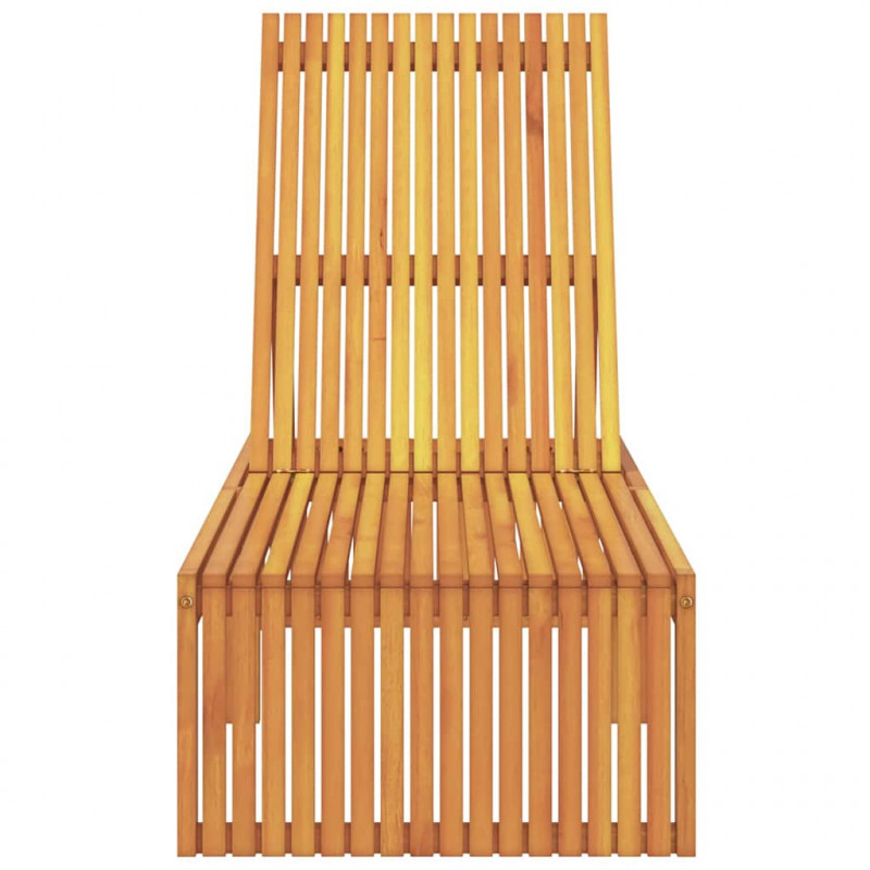 Leżak Olej Naturalny 200 x 55 x 94 cm Lite drewno akacjowe