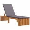 Leżak Olej Naturalny 200 x 55 x 94 cm Lite drewno akacjowe