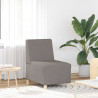 Modułowa sofa bez podłokietników Taupe 55 cm Materiał