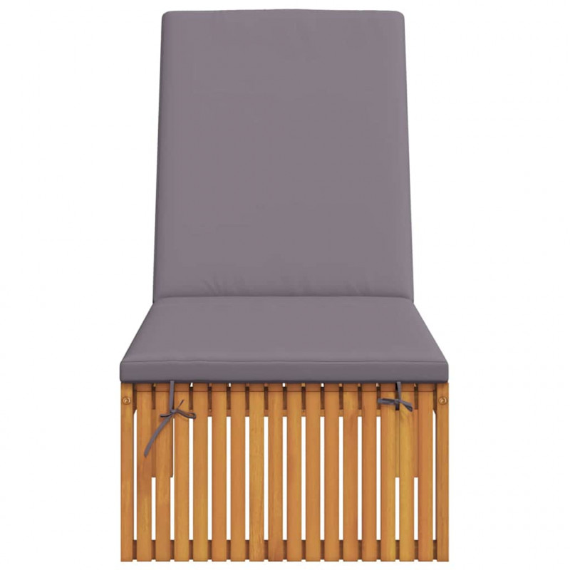 Leżak Olej Naturalny 200 x 55 x 94 cm Lite drewno akacjowe