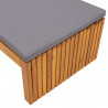 Leżak Olej Naturalny 200 x 55 x 94 cm Lite drewno akacjowe