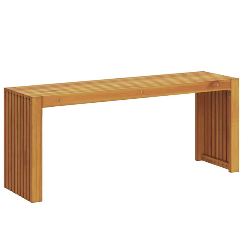ławka Olej Naturalny 110 x 30 x 45 cm Lite drewno teakowe