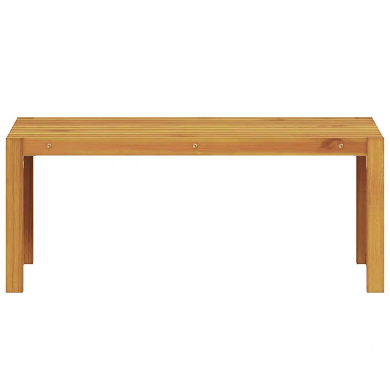 ławka Olej Naturalny 110 x 30 x 45 cm Lite drewno teakowe
