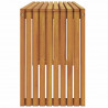 ławka Olej Naturalny 110 x 30 x 45 cm Lite drewno teakowe
