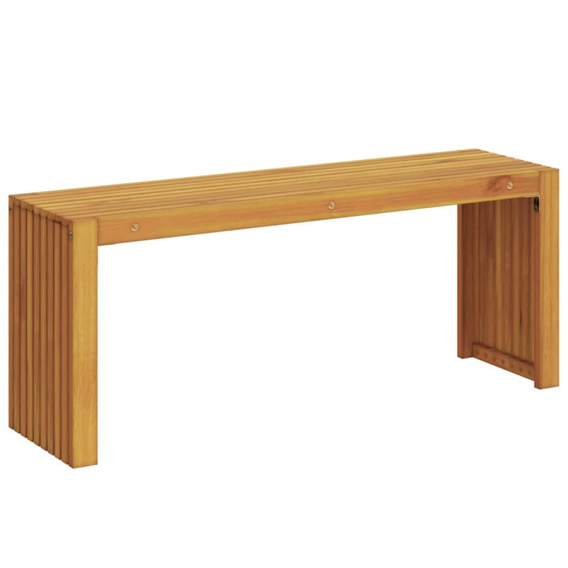 ławka Olej Naturalny 110 x 30 x 45 cm Lite drewno teakowe