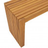 ławka Olej Naturalny 110 x 30 x 45 cm Lite drewno teakowe