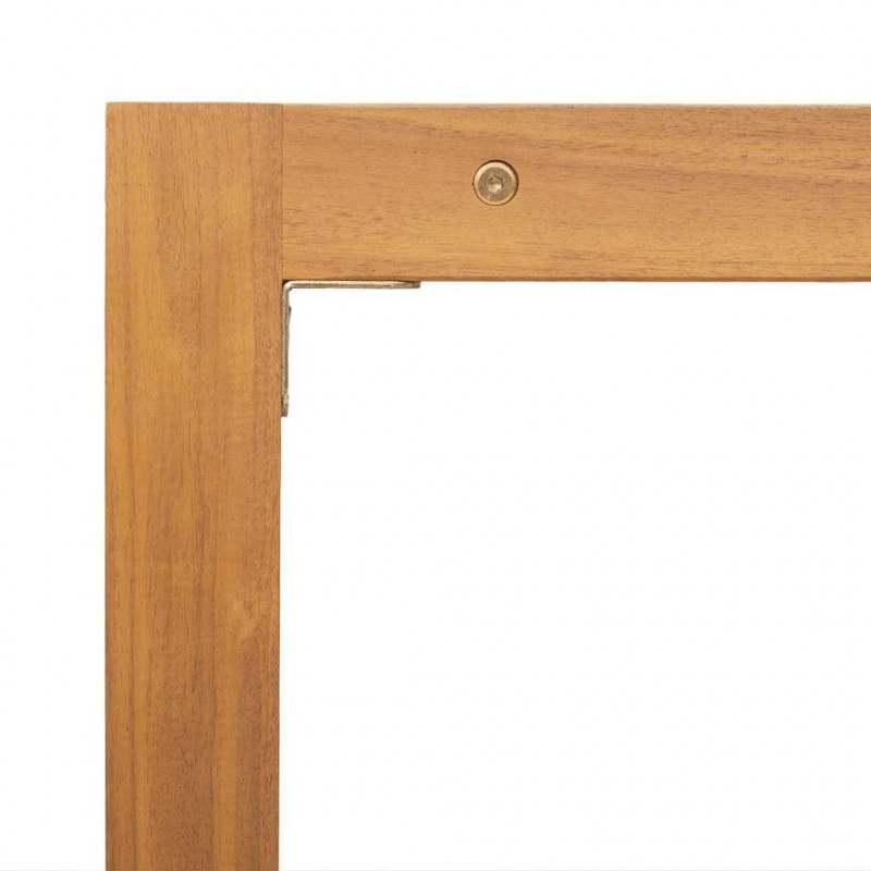ławka Olej Naturalny 110 x 30 x 45 cm Lite drewno teakowe