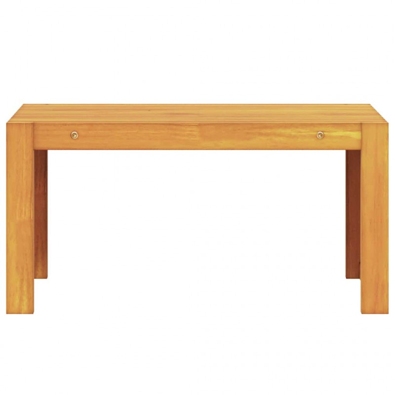 Stolik boczny Olej Naturalny 70 x 35 x 35 cm Lite Drewno Akacji