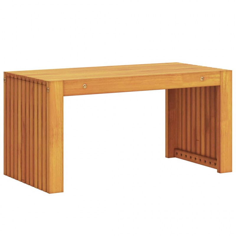 Stolik boczny Olej Naturalny 70 x 35 x 35 cm Lite Drewno Akacji