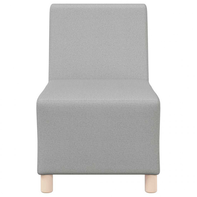 Modułowa sofa bez podłokietników Cloud Grey 55 cm Materiał