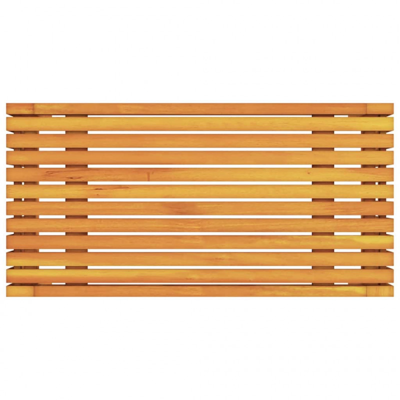 Stolik boczny Olej Naturalny 70 x 35 x 35 cm Lite Drewno Akacji
