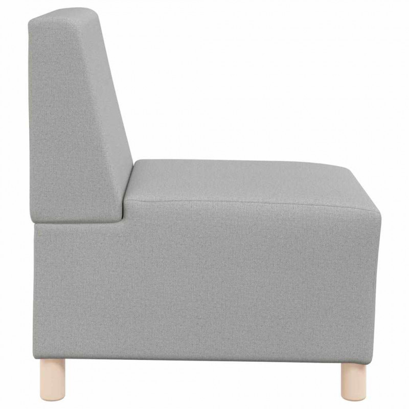 Modułowa sofa bez podłokietników Cloud Grey 55 cm Materiał