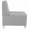 Modułowa sofa bez podłokietników Cloud Grey 55 cm Materiał