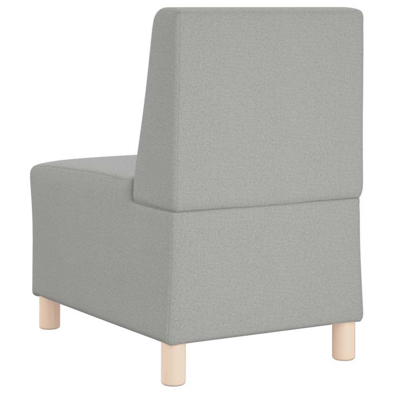Modułowa sofa bez podłokietników Cloud Grey 55 cm Materiał