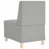 Modułowa sofa bez podłokietników Cloud Grey 55 cm Materiał