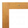 Stolik boczny Olej Naturalny 70 x 35 x 35 cm Lite Drewno Akacji