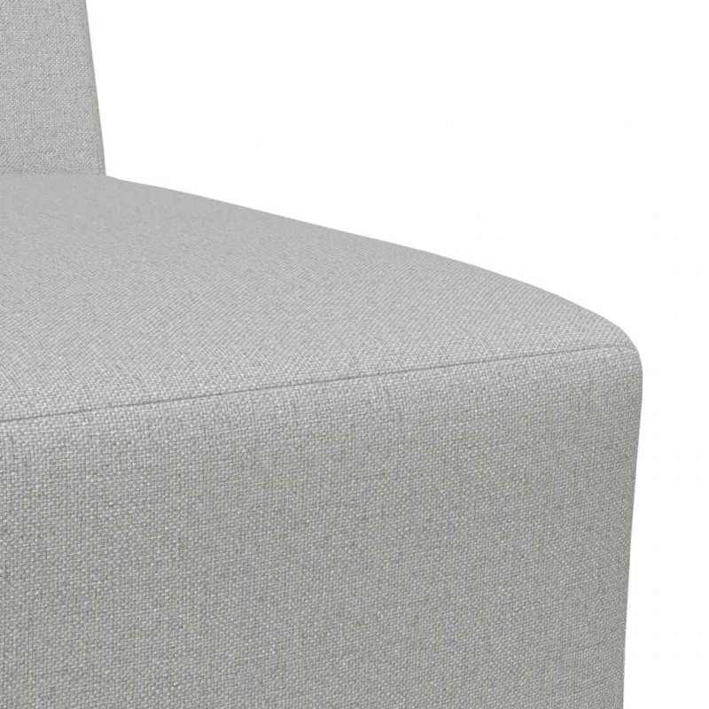 Modułowa sofa bez podłokietników Cloud Grey 55 cm Materiał