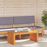 Stolik boczny Olej Naturalny 90 x 45 x 35 cm Lite Drewno Akacji