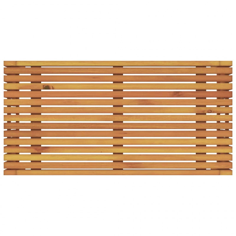 Stolik boczny Olej Naturalny 90 x 45 x 35 cm Lite Drewno Akacji