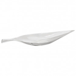 Kosz na owoce Srebrny 60 x 15 x 8 cm Aluminium