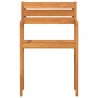 Krzesła ogrodowe 2 szt. 50x53x80 cm Drewno lite Akacja