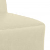 Modułowa sofa bez podłokietników, Kremowy 55 x 74 x 82 cm