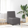 Modułowa sofa bez podłokietników, Szary 55 x 74 x 82 cm