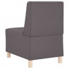 Modułowa sofa bez podłokietników, Szary 55 x 74 x 82 cm