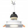 Reflektor 6 pcs Biały 9 x 9 x 2 cm Aluminium