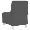 Modułowa sofa bez podłokietników, ciemno szary 55 x 74 x 82 cm