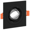 Reflektor 24 pcs Czarny 9 x 9 x 2 cm Aluminium