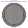 Dywan na zewnątrz, zielony, Ø120 cm, PP