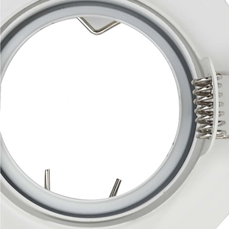 Reflektor 24 pcs Biały 9 x 9 x 2.5 cm Metal