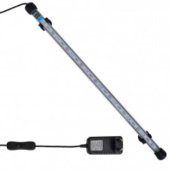 Lampa akwariowa LED, 48 cm, niebieska