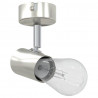 Reflektor sufitowy Nikiel 6,5 x 6 x 11,5 cm Metal