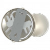 Reflektor sufitowy Nikiel 6,5 x 6 x 11,5 cm Metal