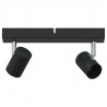 Reflektor sufitowy Czarny 26 x 6,5 x 11,5 cm Metal