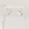Reflektor sufitowy Nikiel 26 x 6,5 x 11,5 cm Metal