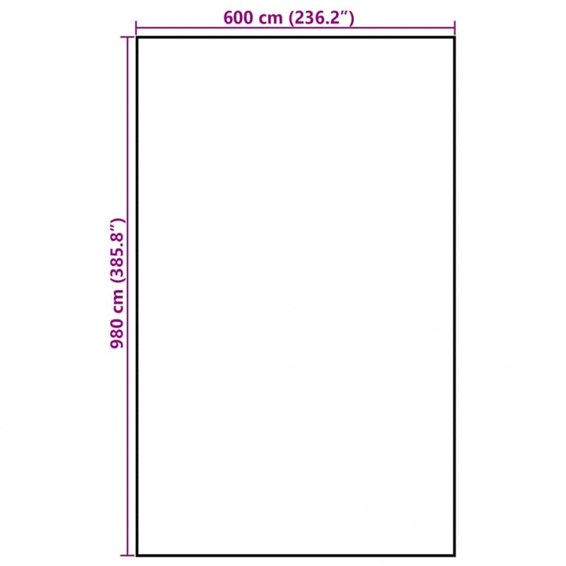 Plandeka na stogi siana 9,8x6 m 140 g/m² Polipropylen