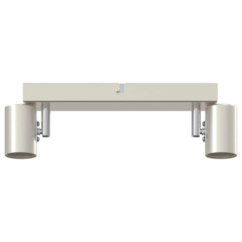 Reflektor sufitowy Nikiel 26 x 6,5 x 11,5 cm Metal