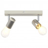 Reflektor sufitowy Nikiel 26 x 6,5 x 11,5 cm Metal