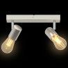 Reflektor sufitowy Nikiel 26 x 6,5 x 11,5 cm Metal