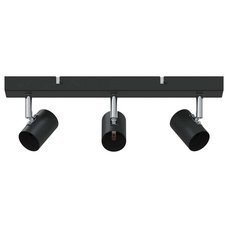 Reflektor sufitowy Czarny 38 x 6,5 x 11,5 cm Metal