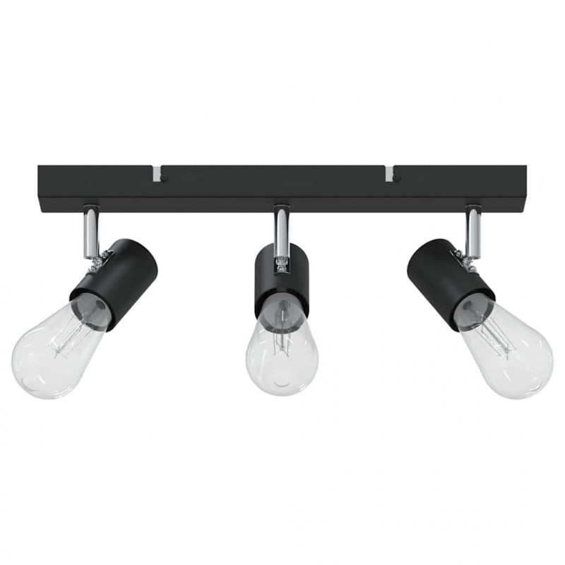 Reflektor sufitowy Czarny 38 x 6,5 x 11,5 cm Metal
