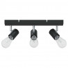 Reflektor sufitowy Czarny 38 x 6,5 x 11,5 cm Metal