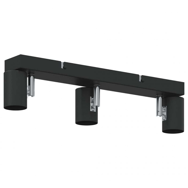 Reflektor sufitowy Czarny 38 x 6,5 x 11,5 cm Metal