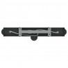 Reflektor sufitowy Czarny 38 x 6,5 x 11,5 cm Metal