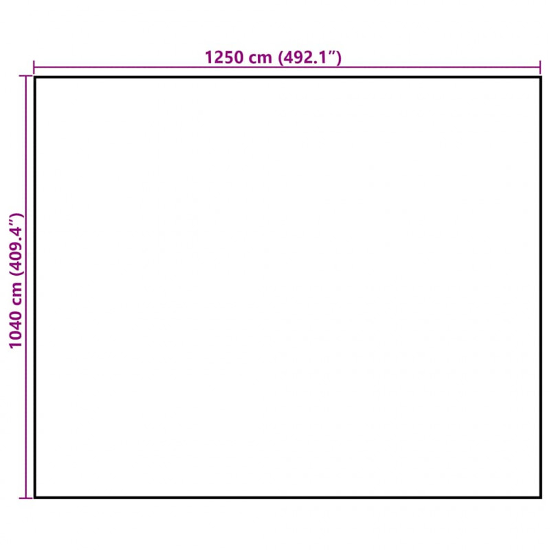 Plandeka na stogi siana 10,4x12,5 m 140 g/m² Polipropylen