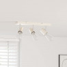 Reflektor sufitowy Nikiel 38 x 6,5 x 11,5 cm Metal